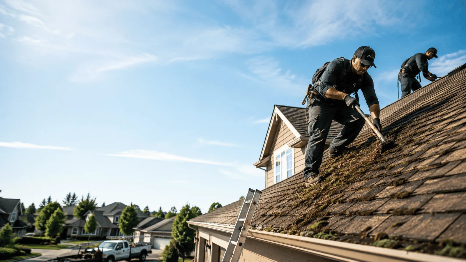 Roof Moss Removal in Brunswick, ME near me